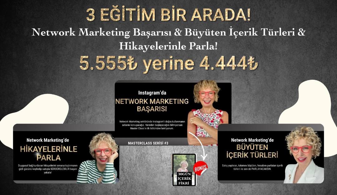 3 Eğitim Bir Arada